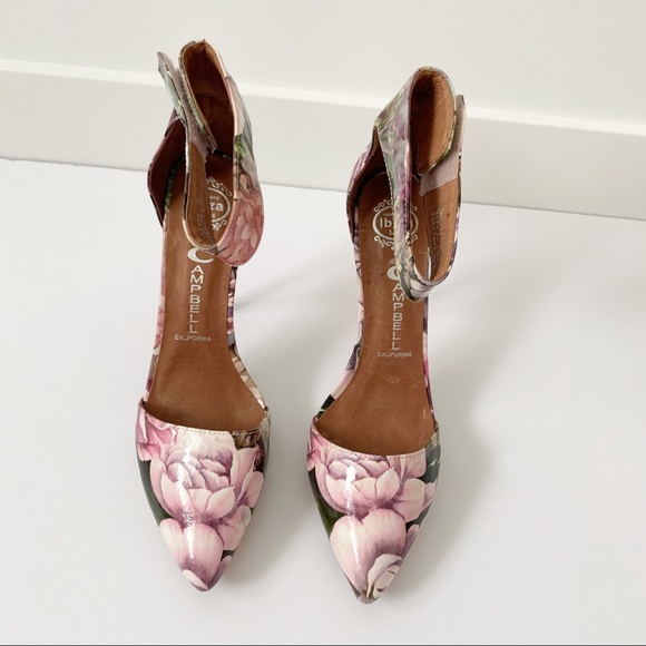 Jeffrey Campbell Shoes - Jeffrey Campbell floral high heel shoes